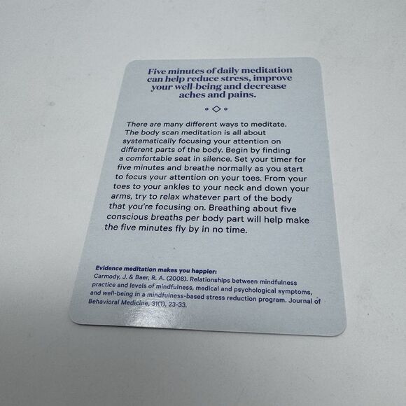 Lululemon Athletica Fuel Happiness 35 Research Based Cards To Make You Happy - Picture 4 of 4